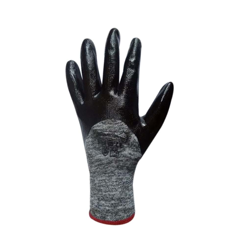 Gilan Gloves Siyah Demirci Nitril Eldiven